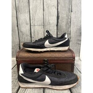 Nike Daybreak Shoes Womens Size 8!Black White Retro Waffle Gum CK2351-001